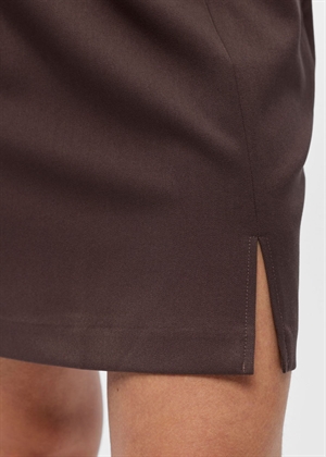 Lisa mw mini skirt Seal Brown Object 